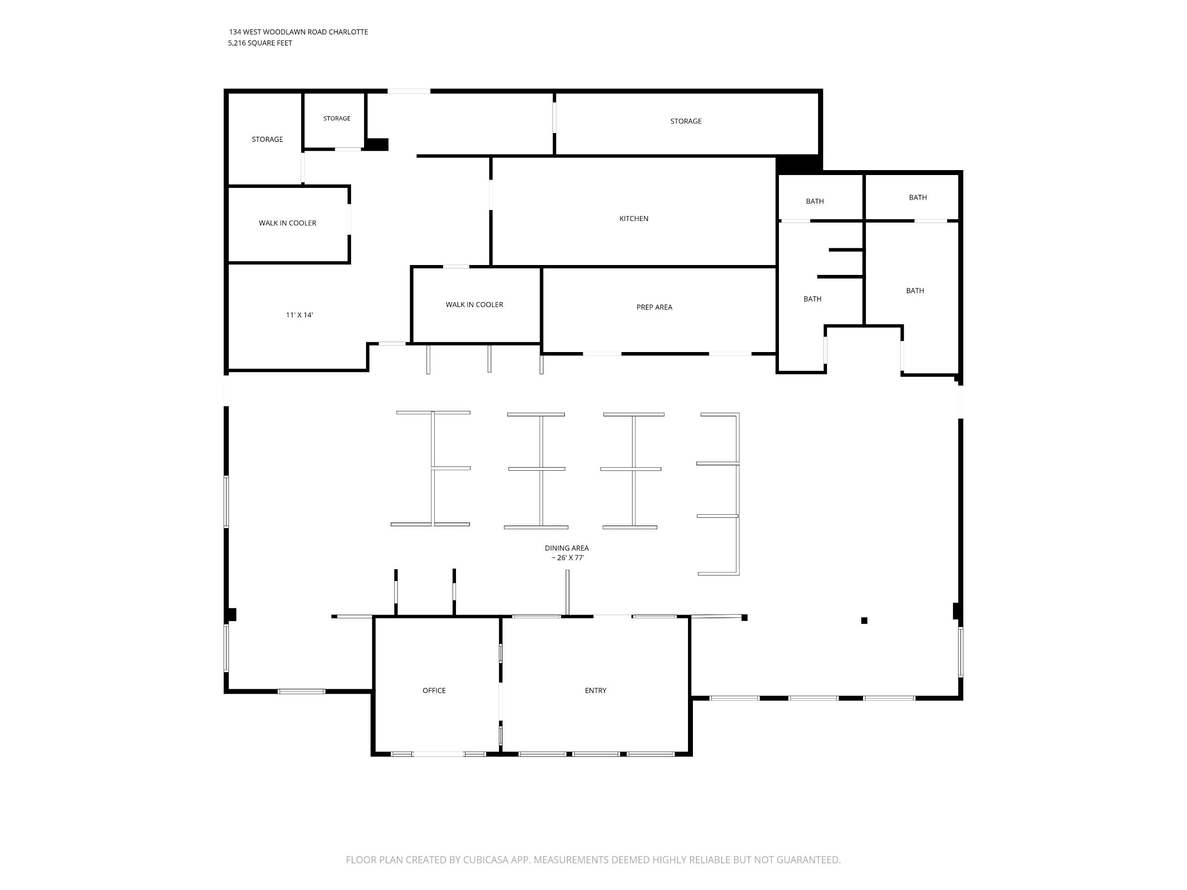 Full Restaurant for Lease in Charlotte, NC, 5,216 SF - Thumbnail 4