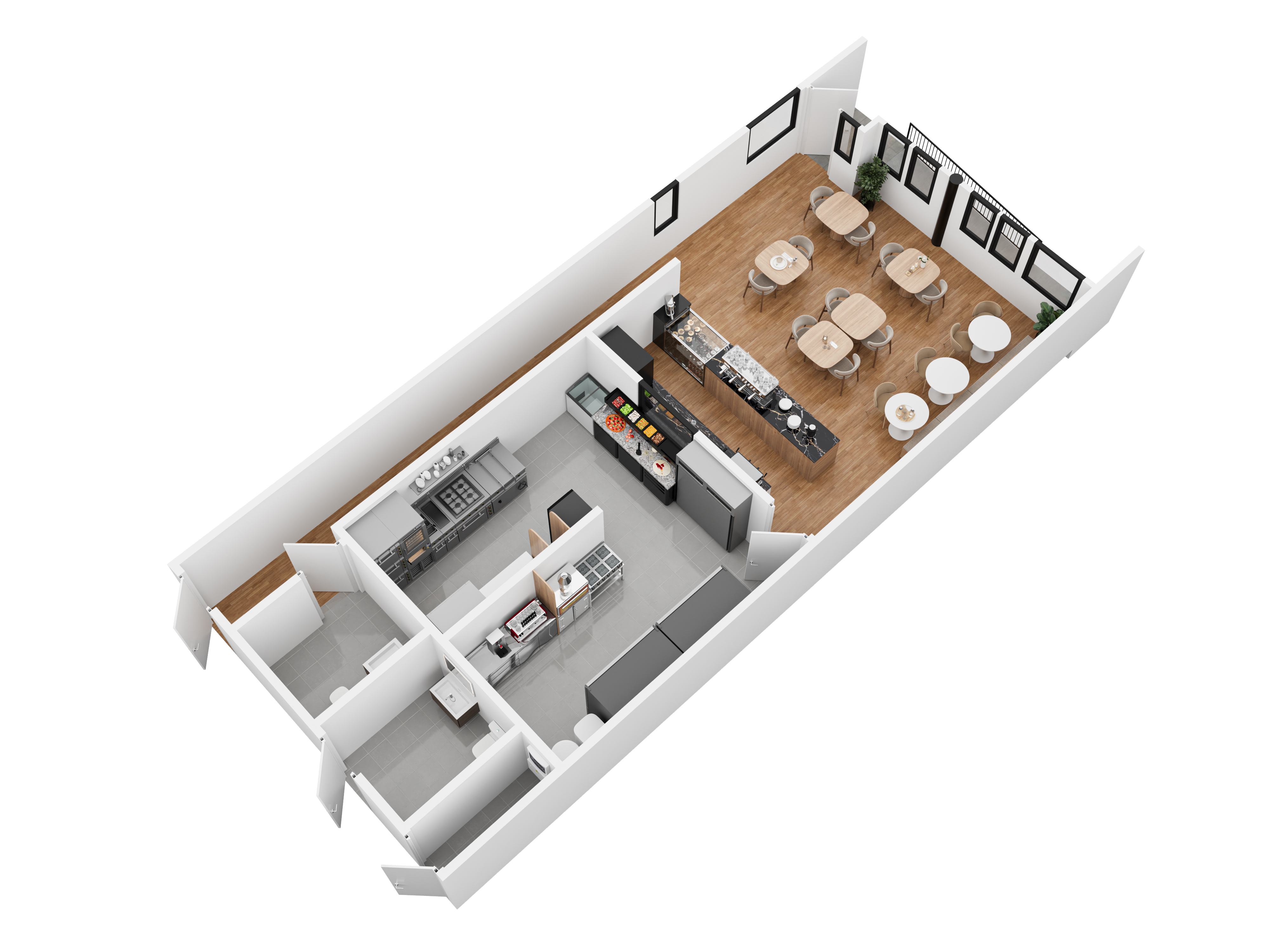 Multi-Use Full Restaurant for Lease in Inglewood CA