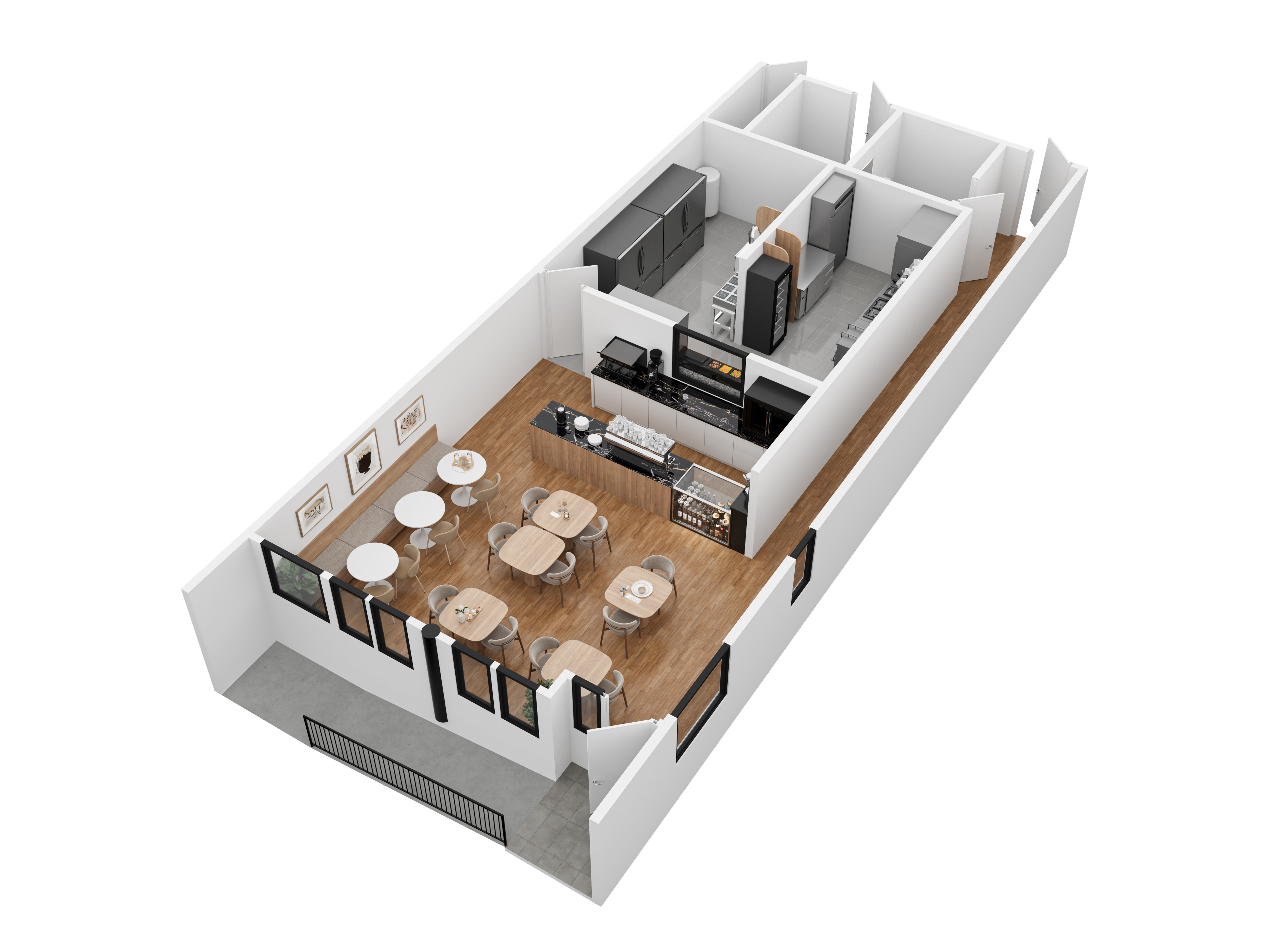 Multi-Use Full Restaurant for Lease in Inglewood CA