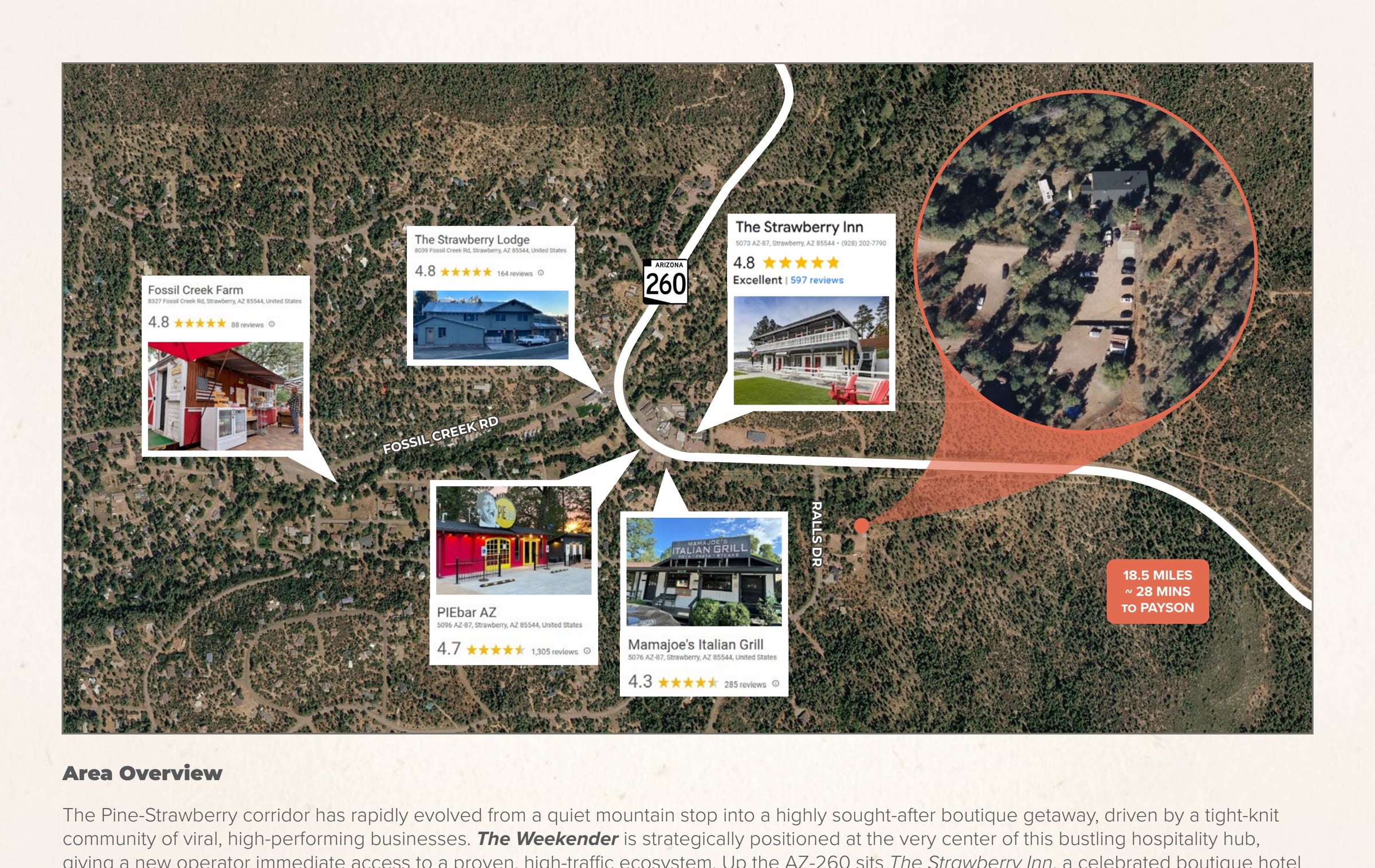 Turn-Key Freestanding Restaurant / Bar / Event Venue in the High Pines of Strawberry, Arizona - Thumbnail 1