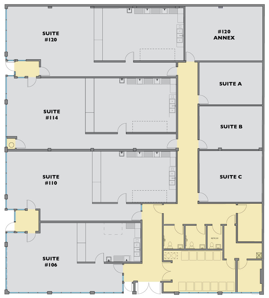 Beautiful New Restaurant Space with High Ceilings and Floor to Ceiling windows on NE Grand and Couch - Thumbnail 6