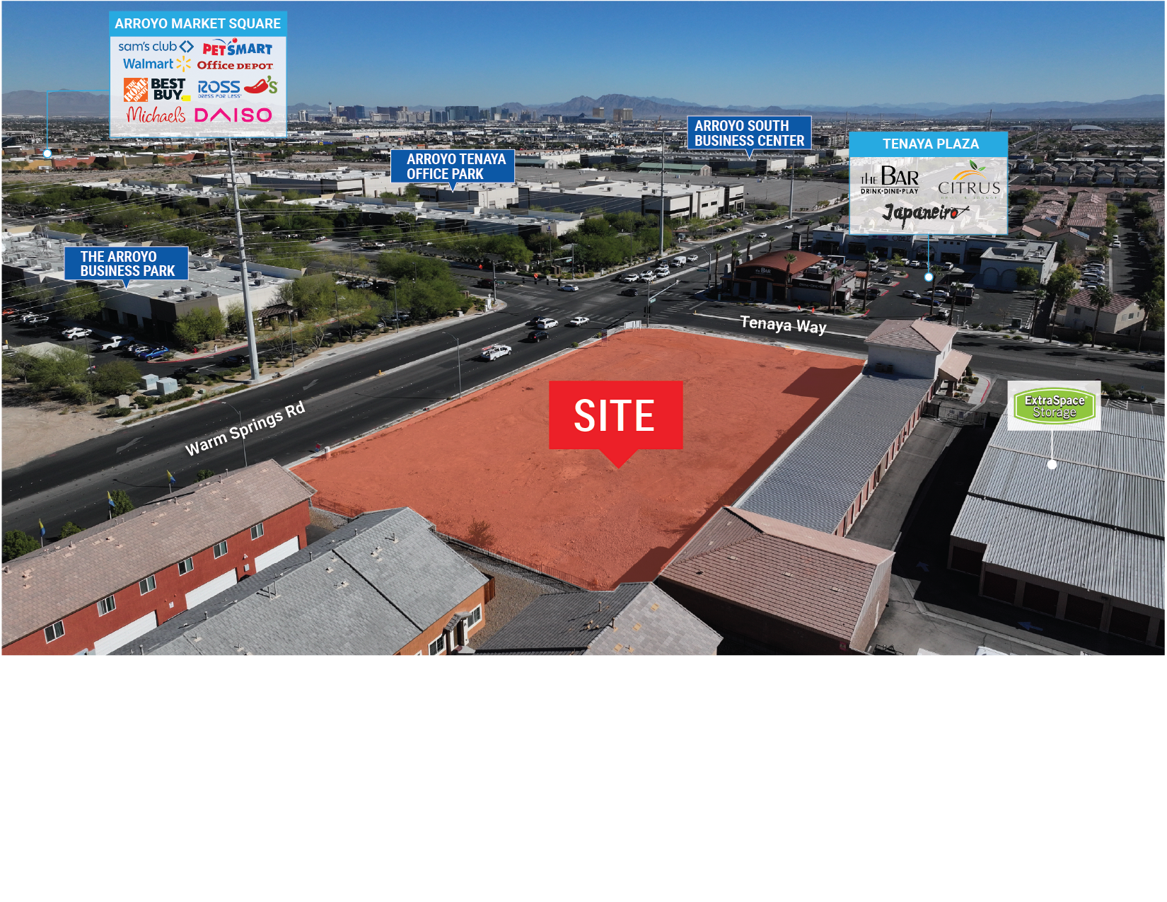 West and East endcap spaces proposed restaurant with ±1000 SF patios. - Thumbnail 3
