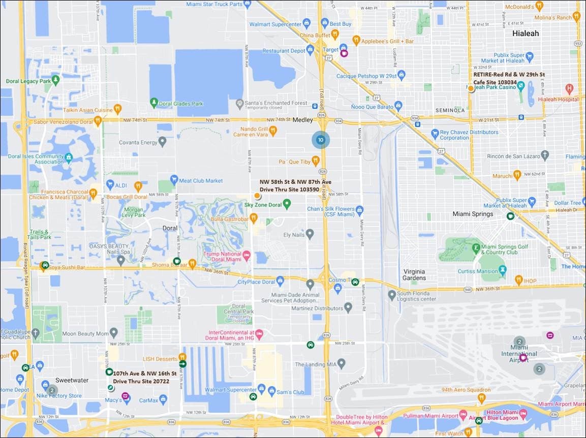 Doral Freestanding Drive-Thru Restaurant Opportunity