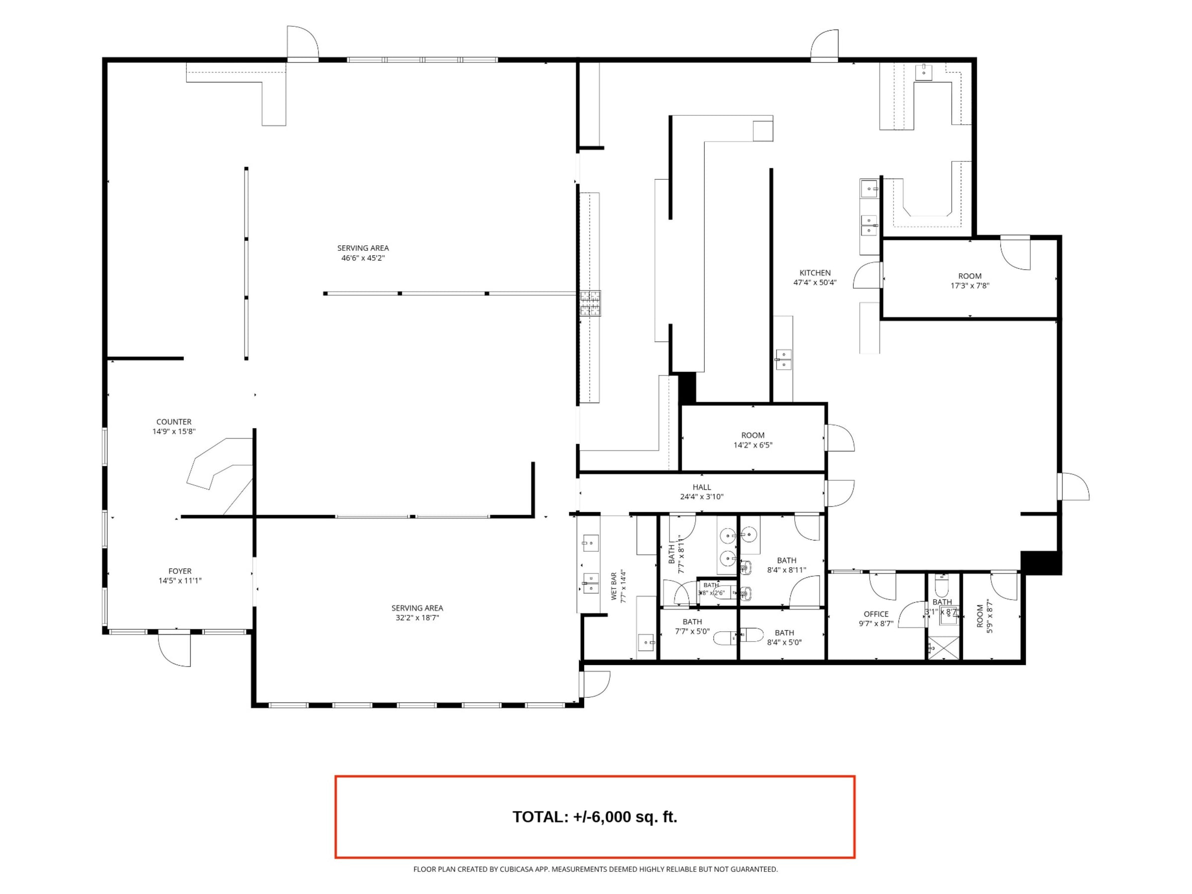 Freestanding 6,000 SF restaurant building for lease - Thumbnail 1