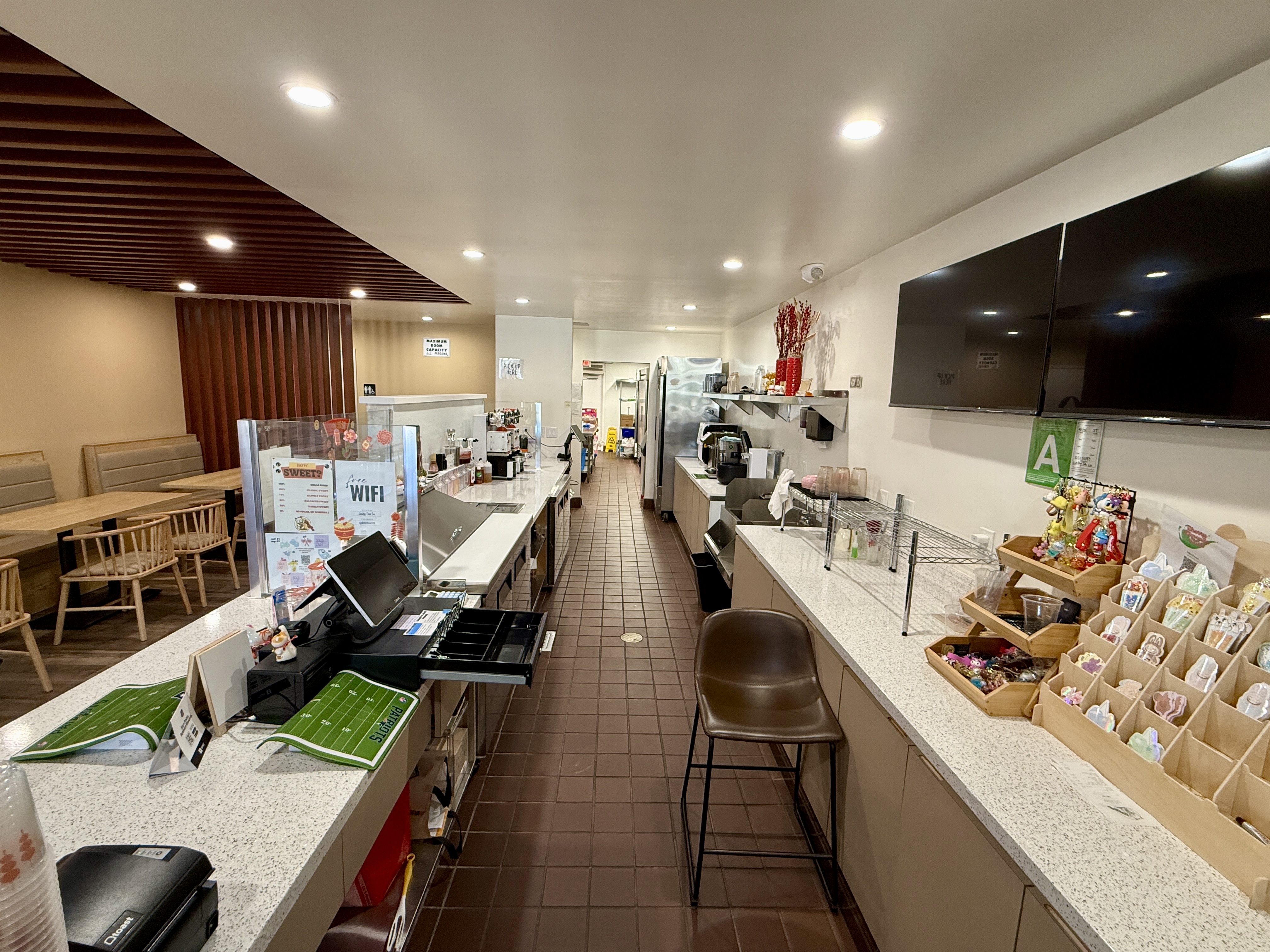 Turnkey Boba / Café Space for Lease + FF&E | 1,600 SF | West Covina - Thumbnail 2