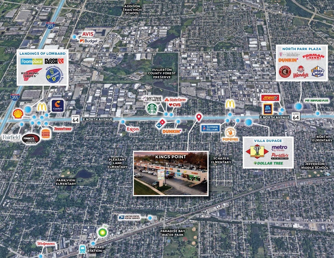 Non-Hooded Restaurant for Lease in Villa Park, IL, 1,080 SF - Thumbnail 2