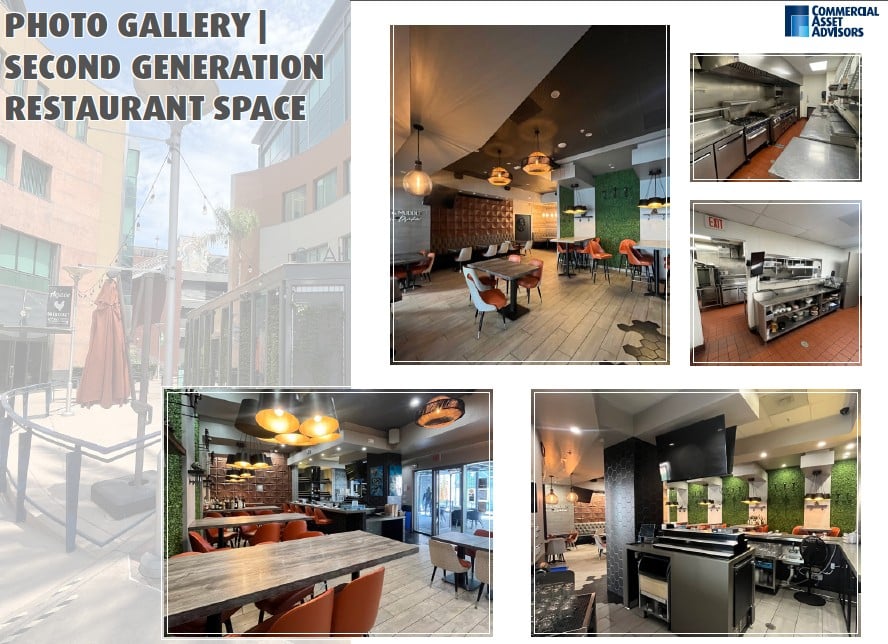3,443 SF Second Generation Restaurant Space For Lease | South Bay