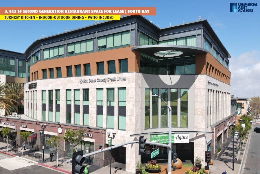 3,443 SF Second Generation Restaurant Space For Lease | South Bay