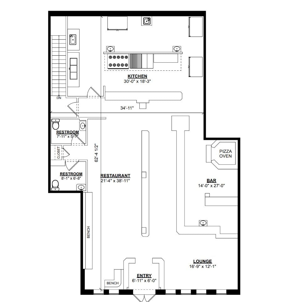 Full Restaurant for Lease in Boston, MA, 4,800 SF - Thumbnail 2