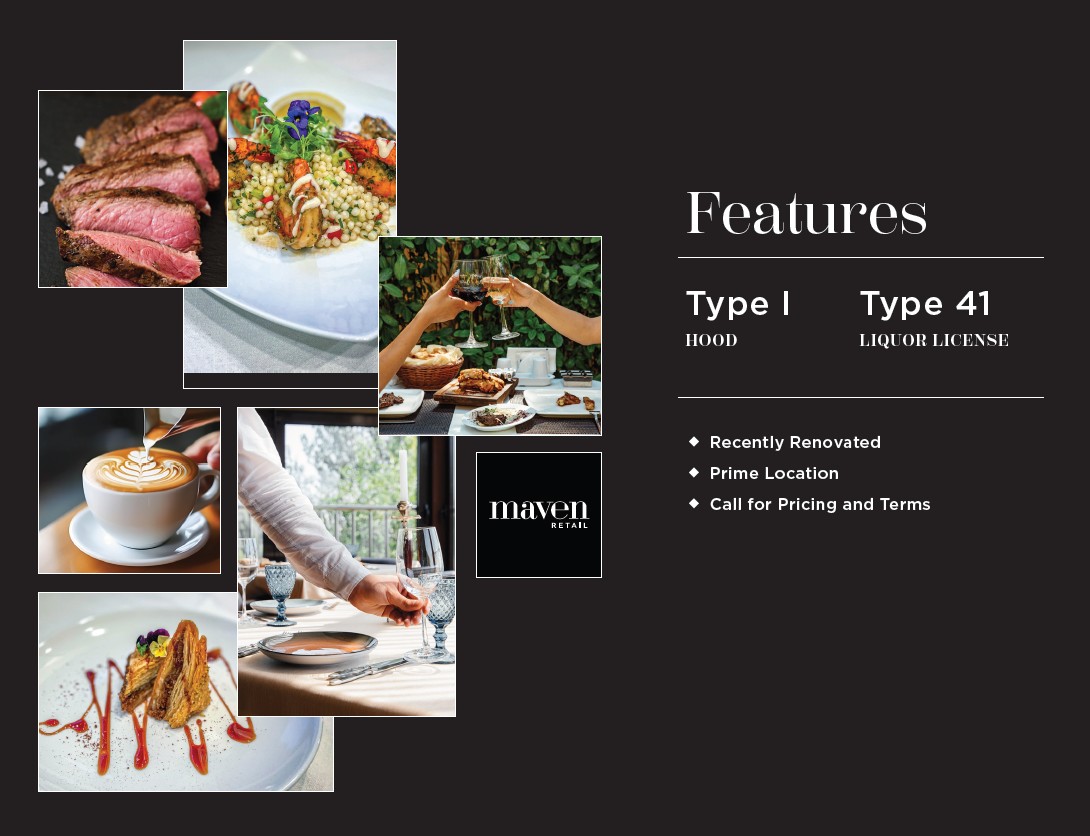 North Beach San Francisco Restaurant For Sale - Image 1