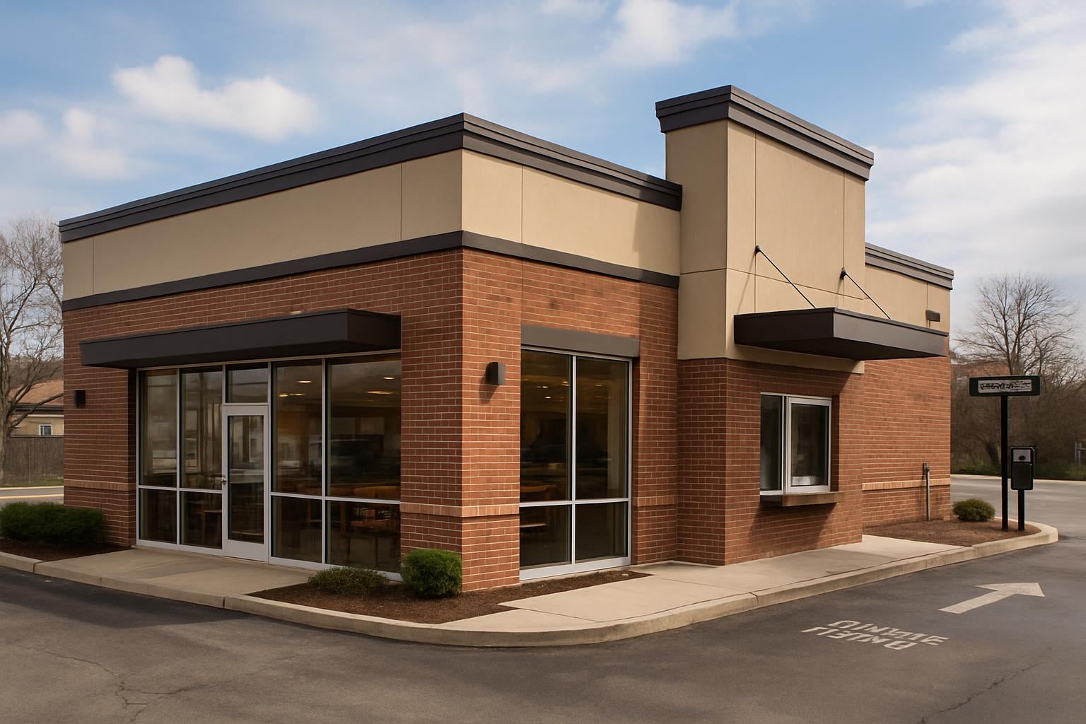 Fully furnished quick service restaurant
