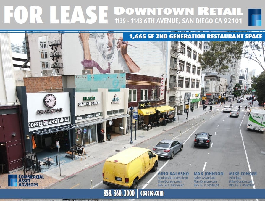 1,665 SF 2ND GENERATION RESTAURANT SPACE - Image 1