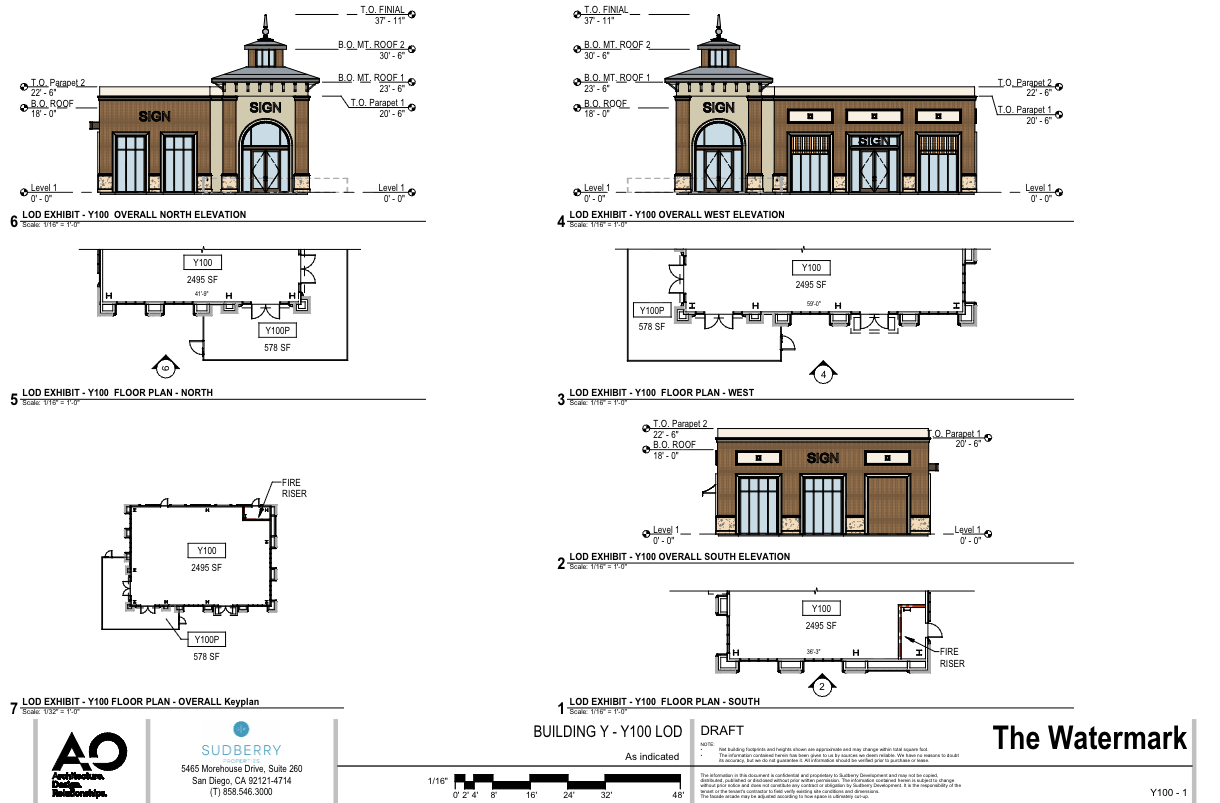 New Development — Signature Restaurant Space (Y100) at The Watermark