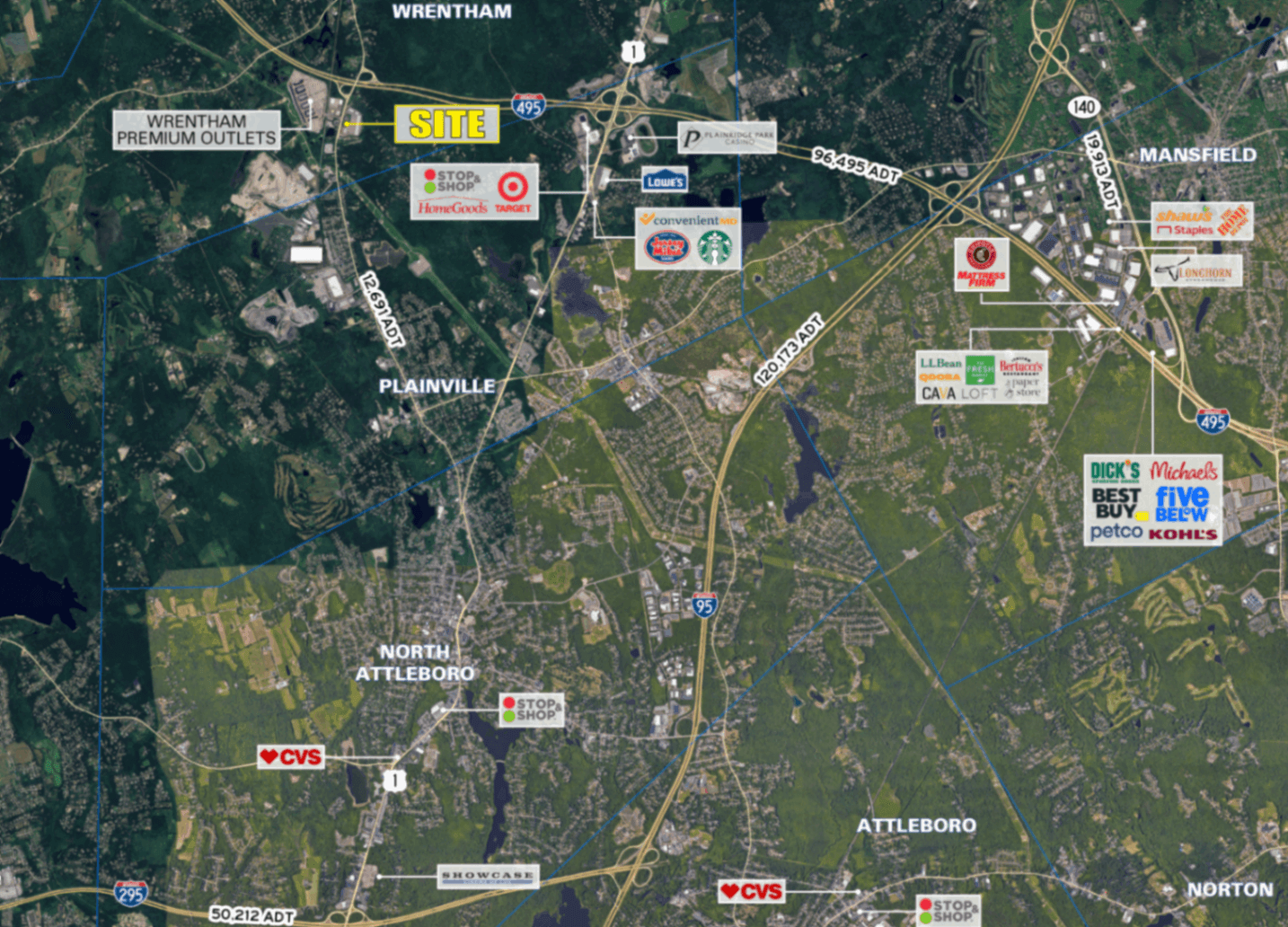 Full Restaurant for Lease in Wrentham, MA, 6,479 SF - Thumbnail 1