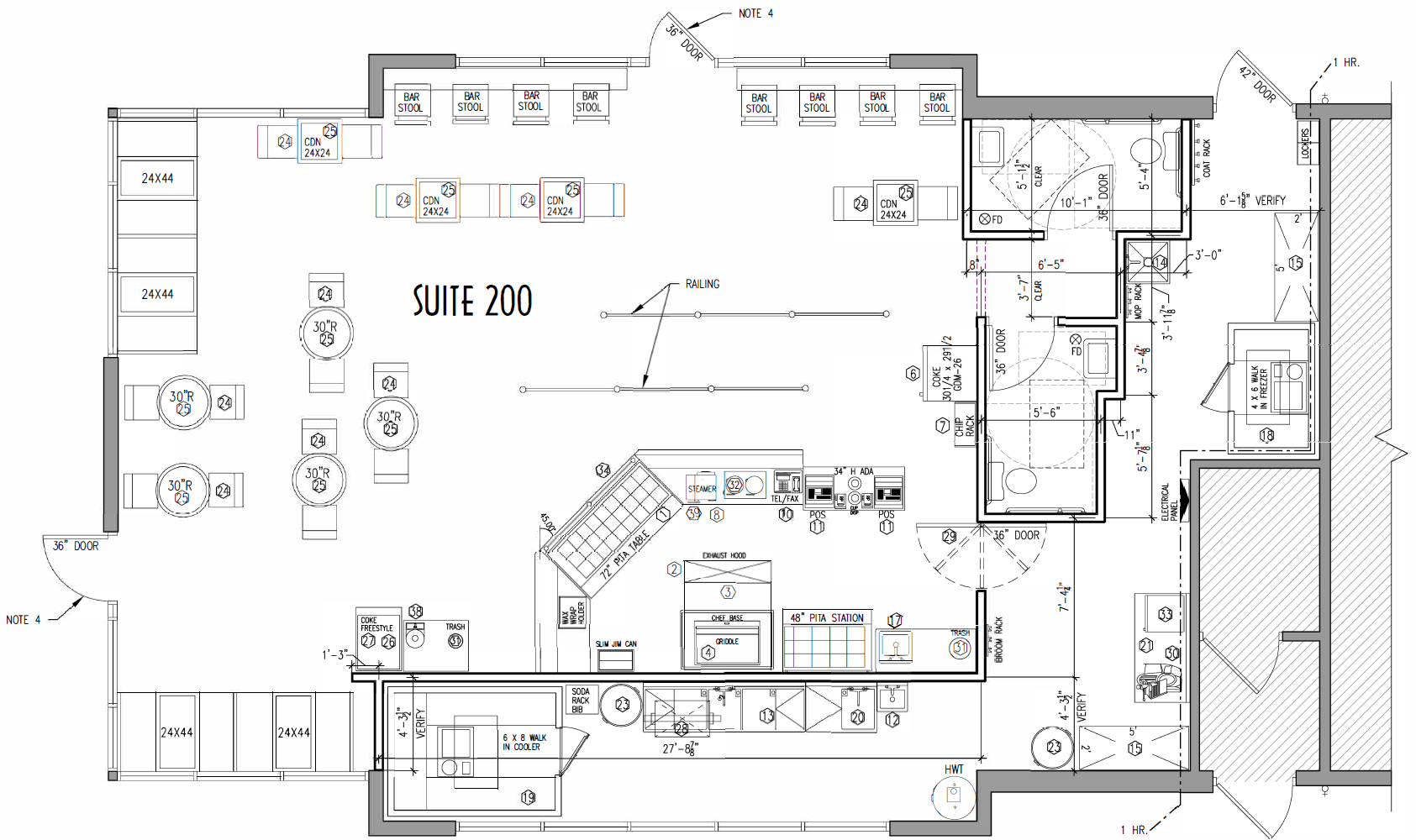 Multi-Use Full Restaurant for Lease in Des Moines, IA, 1,832 SF - Thumbnail 3