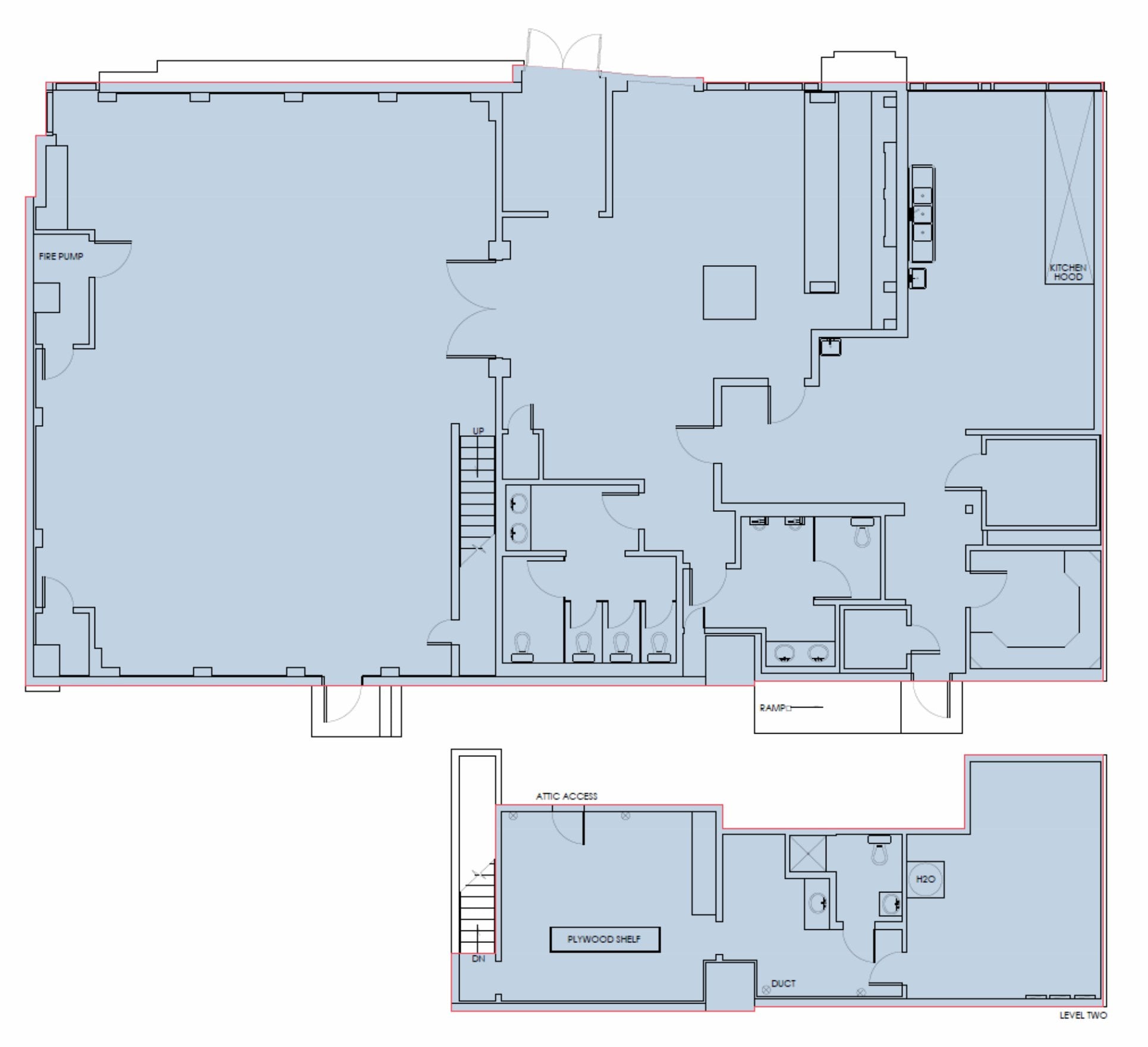 Full Restaurant for Lease in Peachtree Center, Atlanta, GA, 5,180 SF - Thumbnail 1