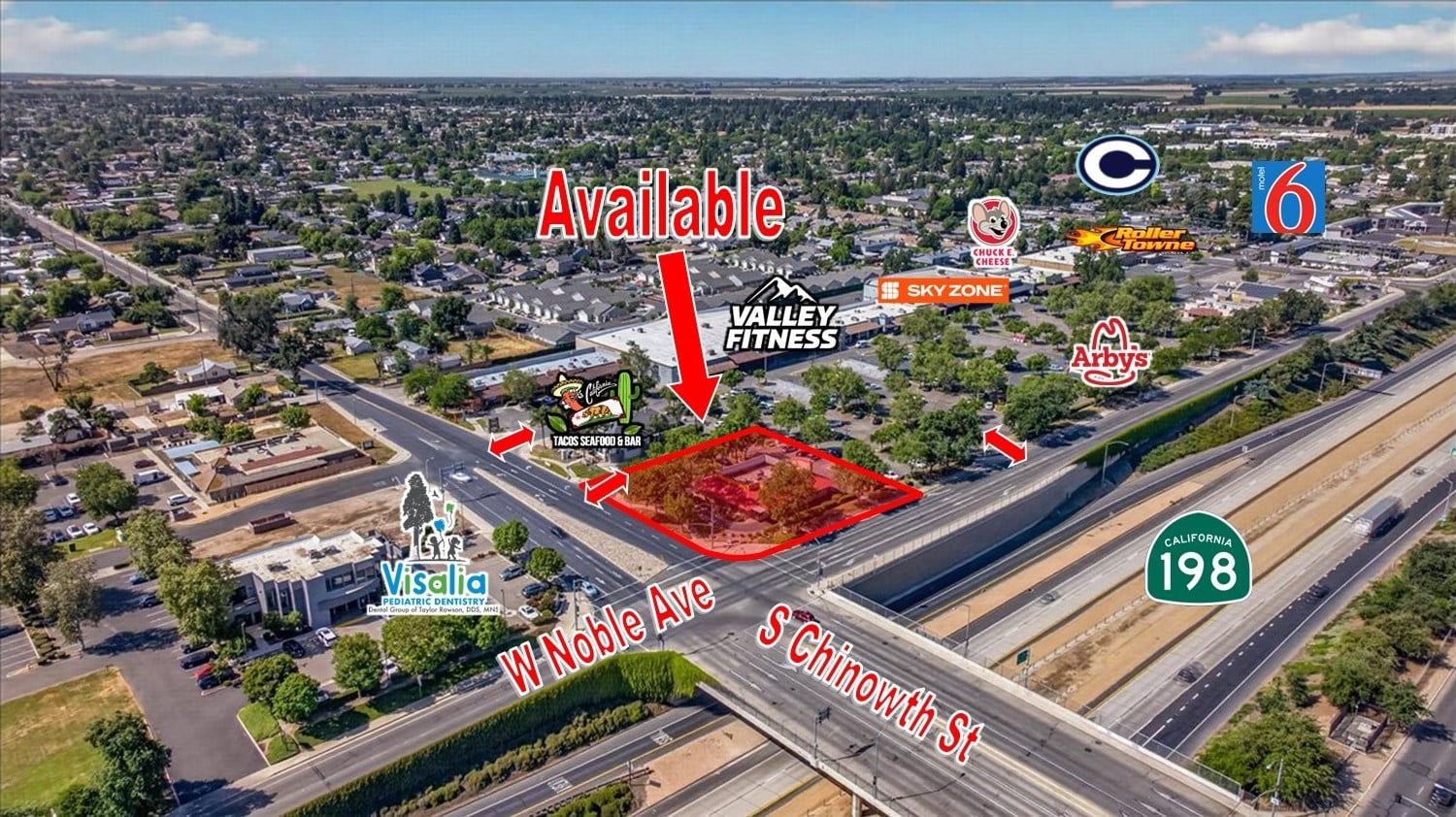 Freestanding Drive-Thru Restaurant Building in Visalia, CA - Image 1