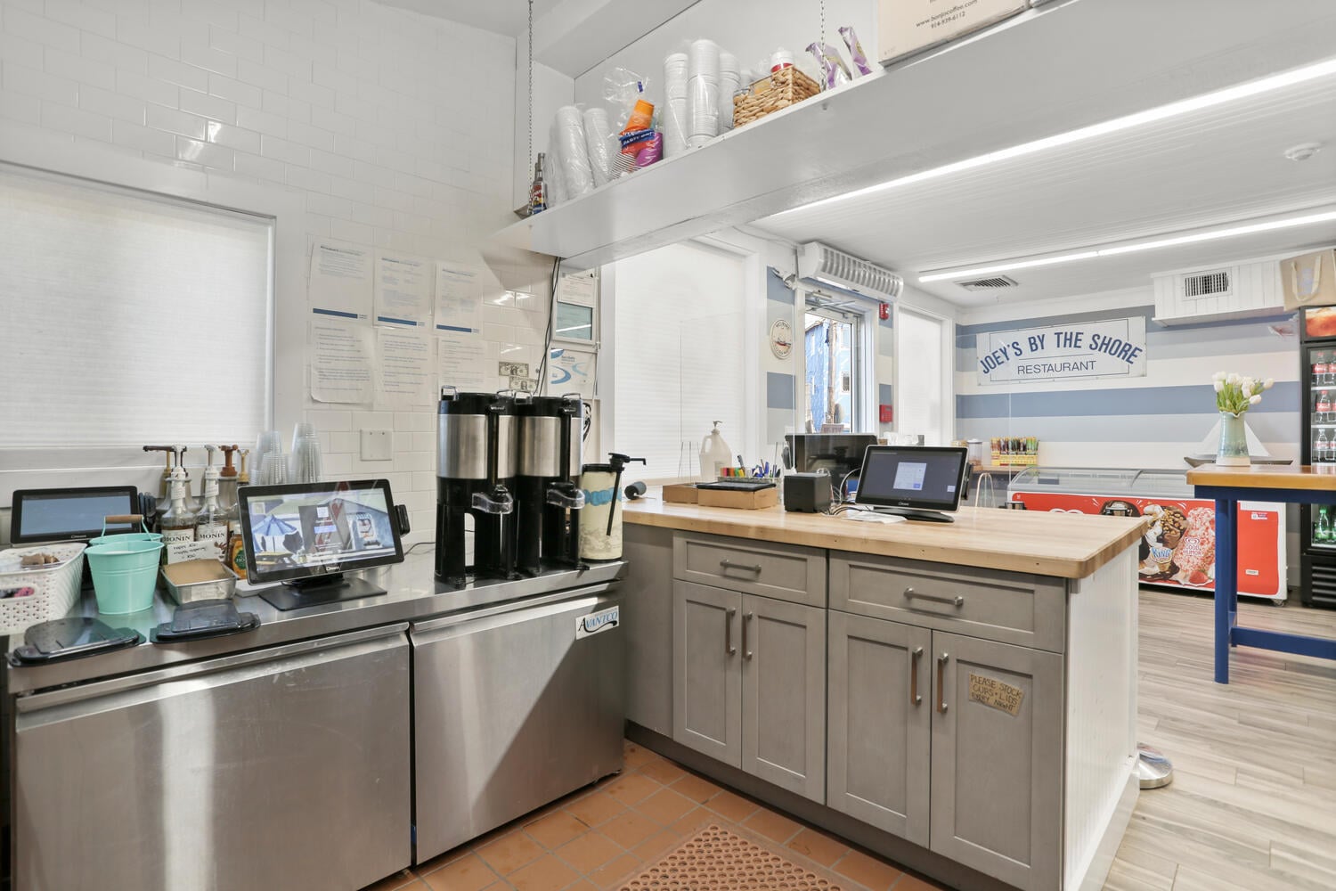 Exceptional Restaurant Location For Lease Featuring New Kitchen Equipment