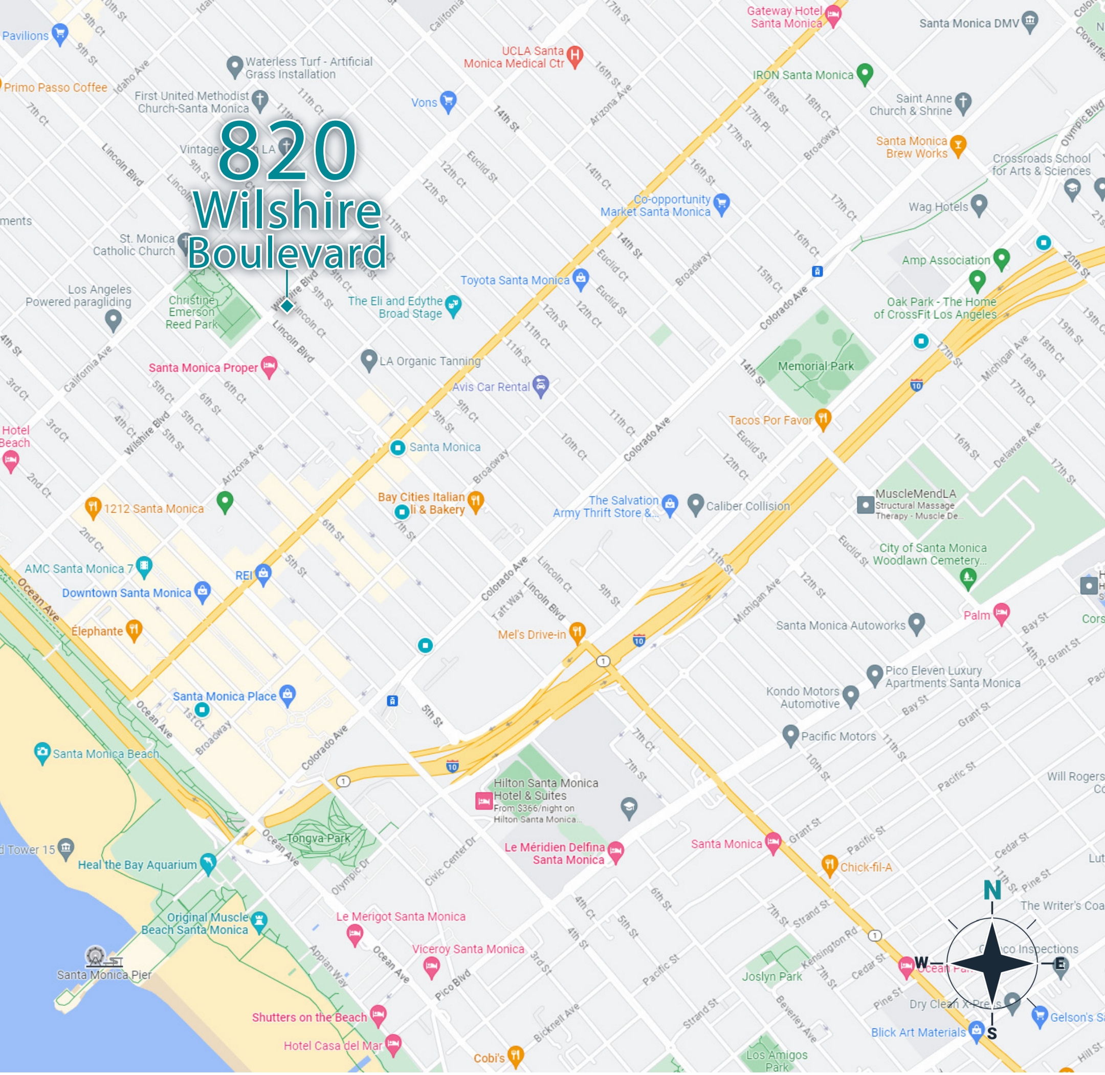 Full Restaurant for Lease in Santa Monica CA - Thumbnail 1