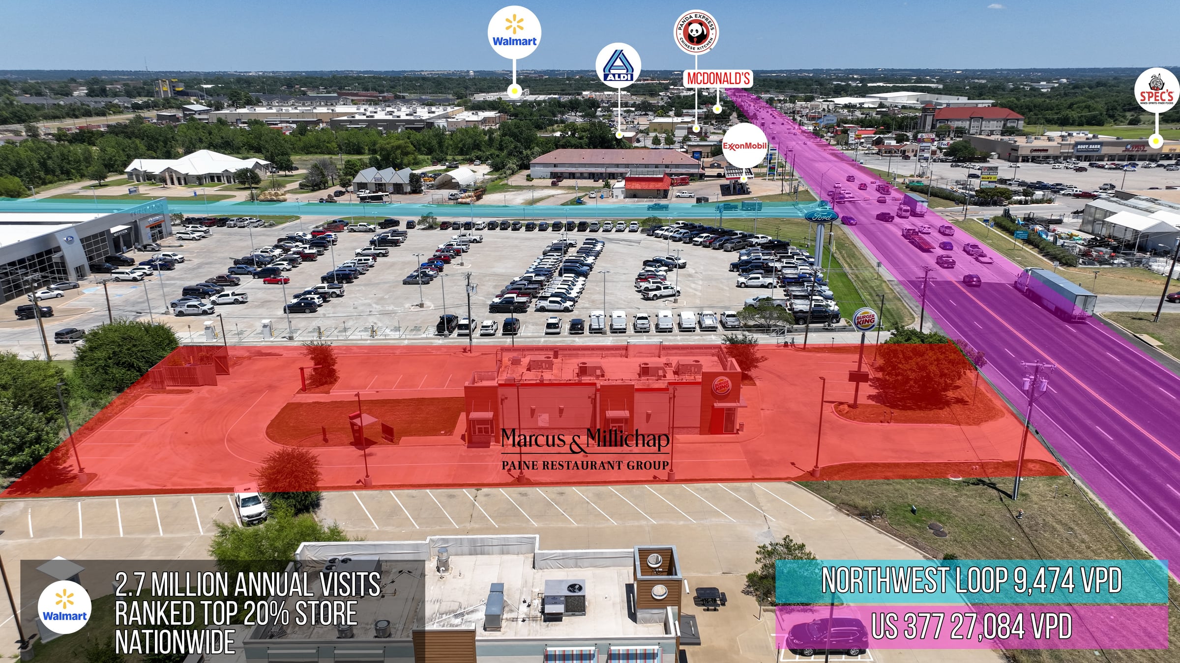 Drive-Thru Restaurant for Sale in Stephenville, TX, $1.5M - Image 1