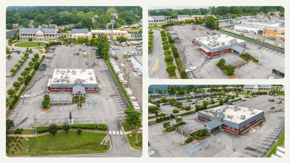 Freestanding former restaurant on ±2.0 acres with ±9,585 SF existing building - Thumbnail 1