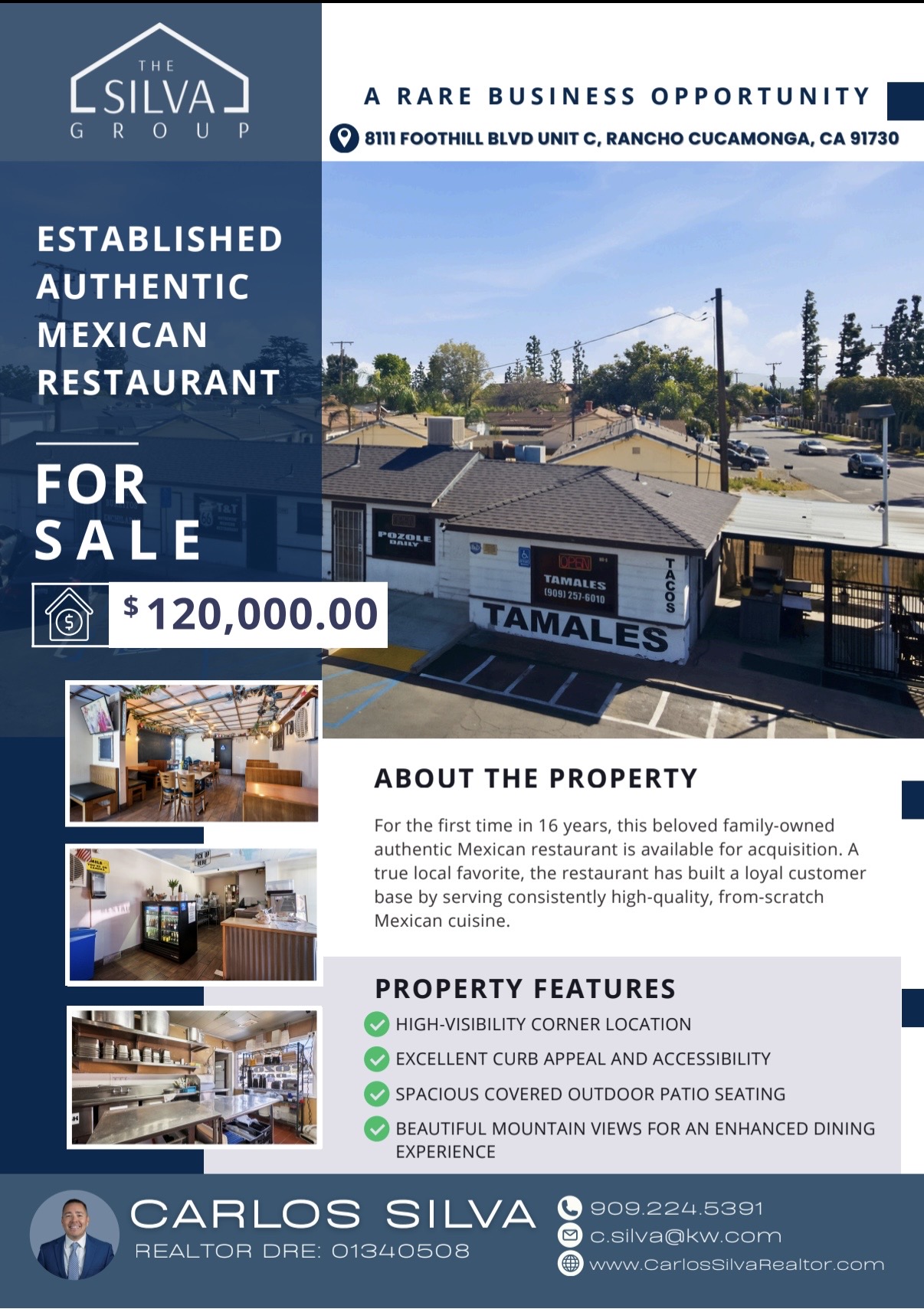 Mexican Restaurant on busy Foothill Blvd, Rancho Cucamonga - Thumbnail 11