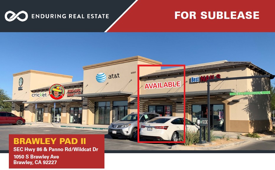 Fast Casual for Sub-Lease in Brawley CA