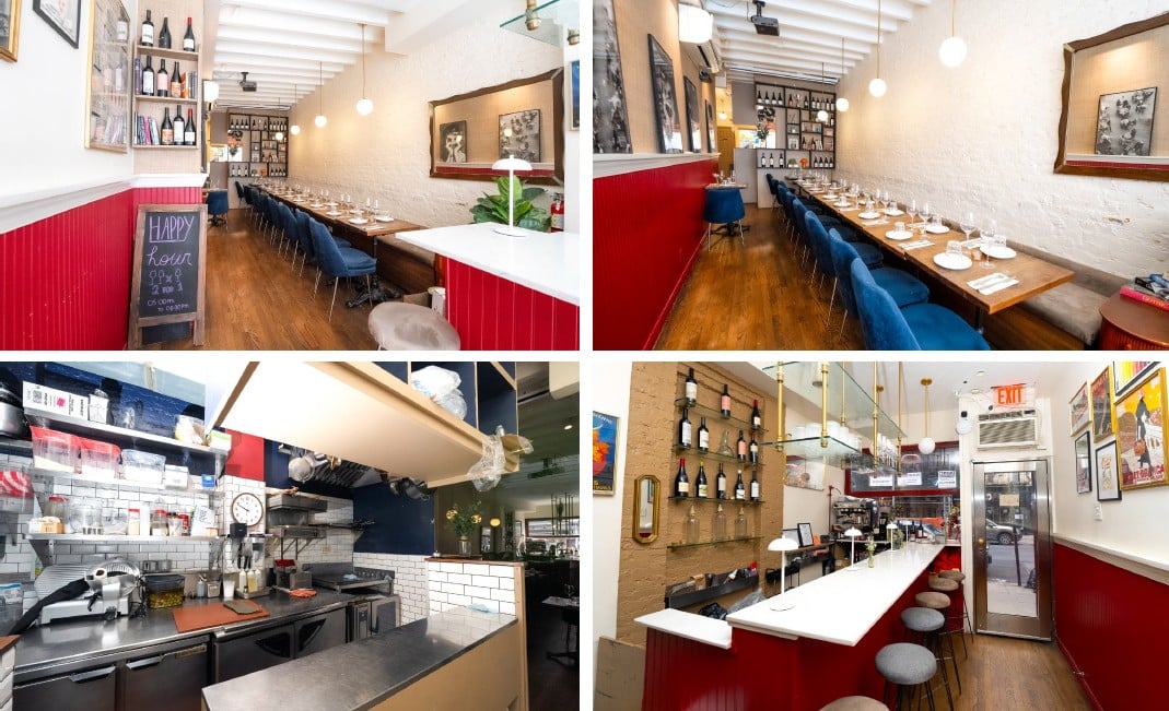 Move-in ready cafè/wine bar
