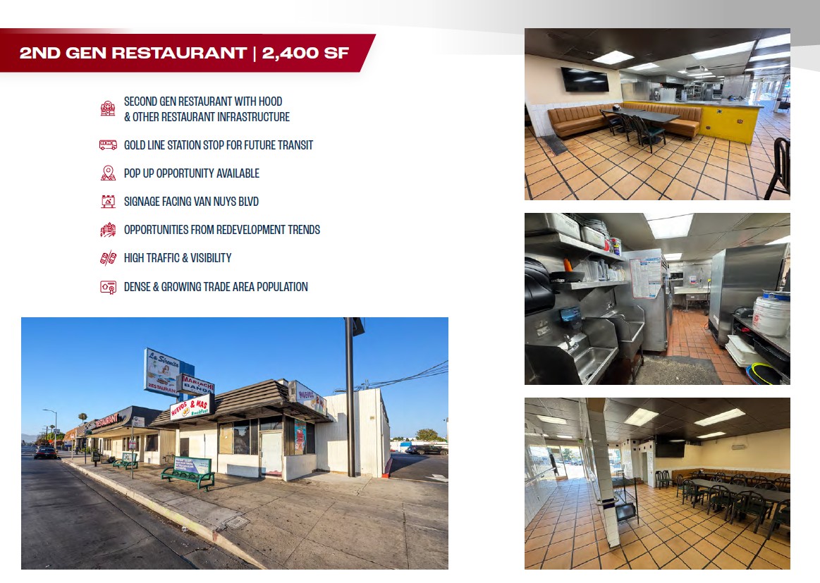 Multi-Use Full Restaurant for Lease in Los Angeles CA - Thumbnail 1
