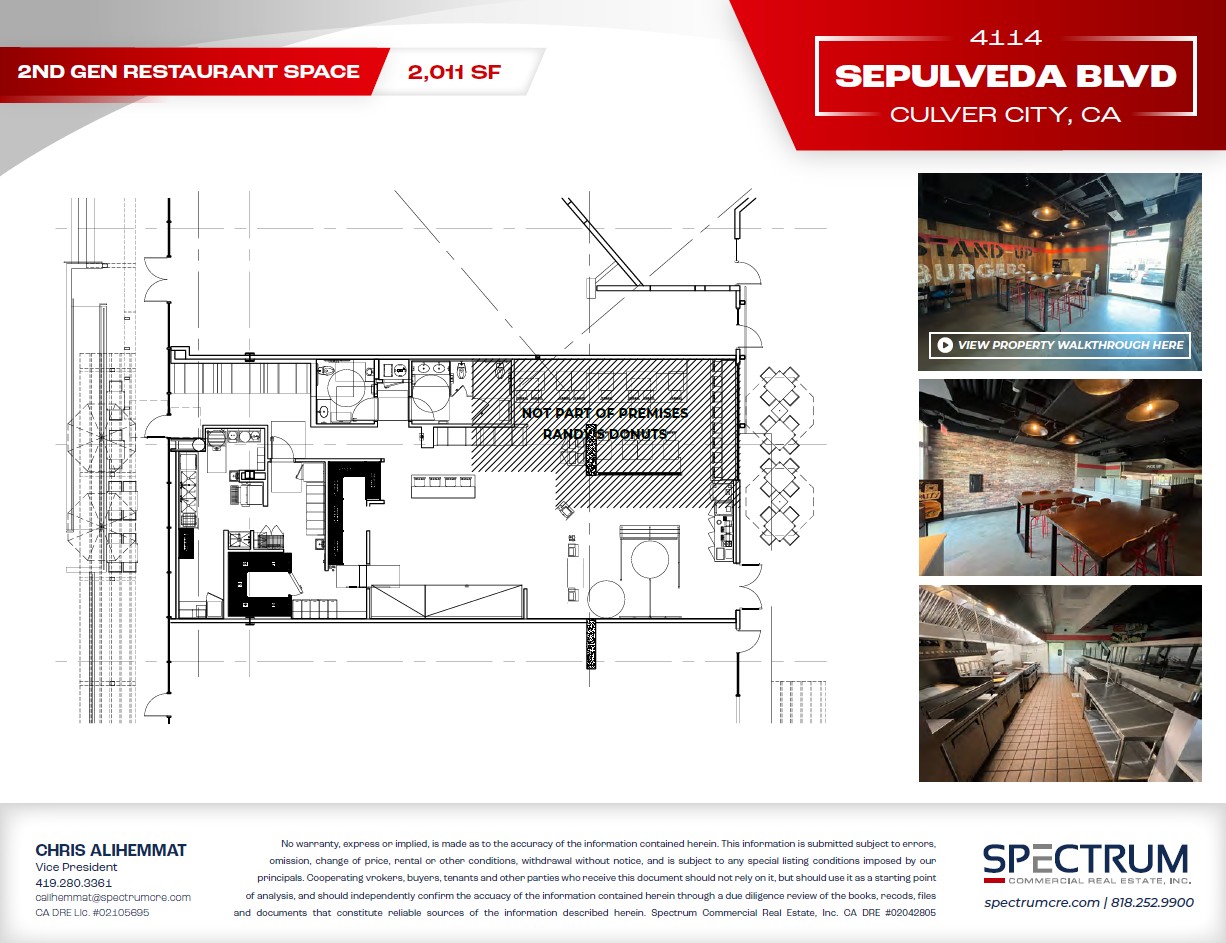 Fast Casual for Lease in Culver City CA - Thumbnail 4