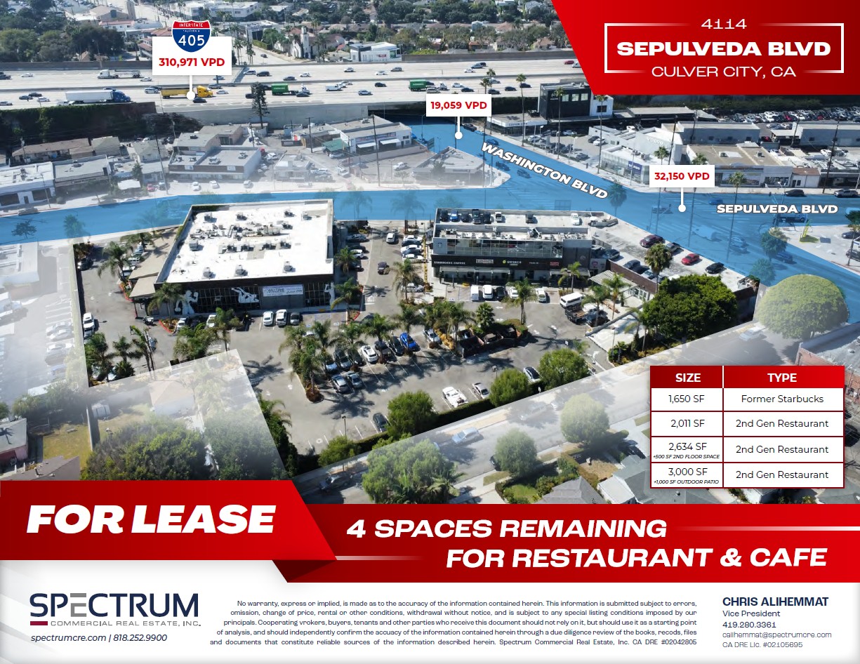 Fast Casual for Lease in Culver City CA - Thumbnail 5