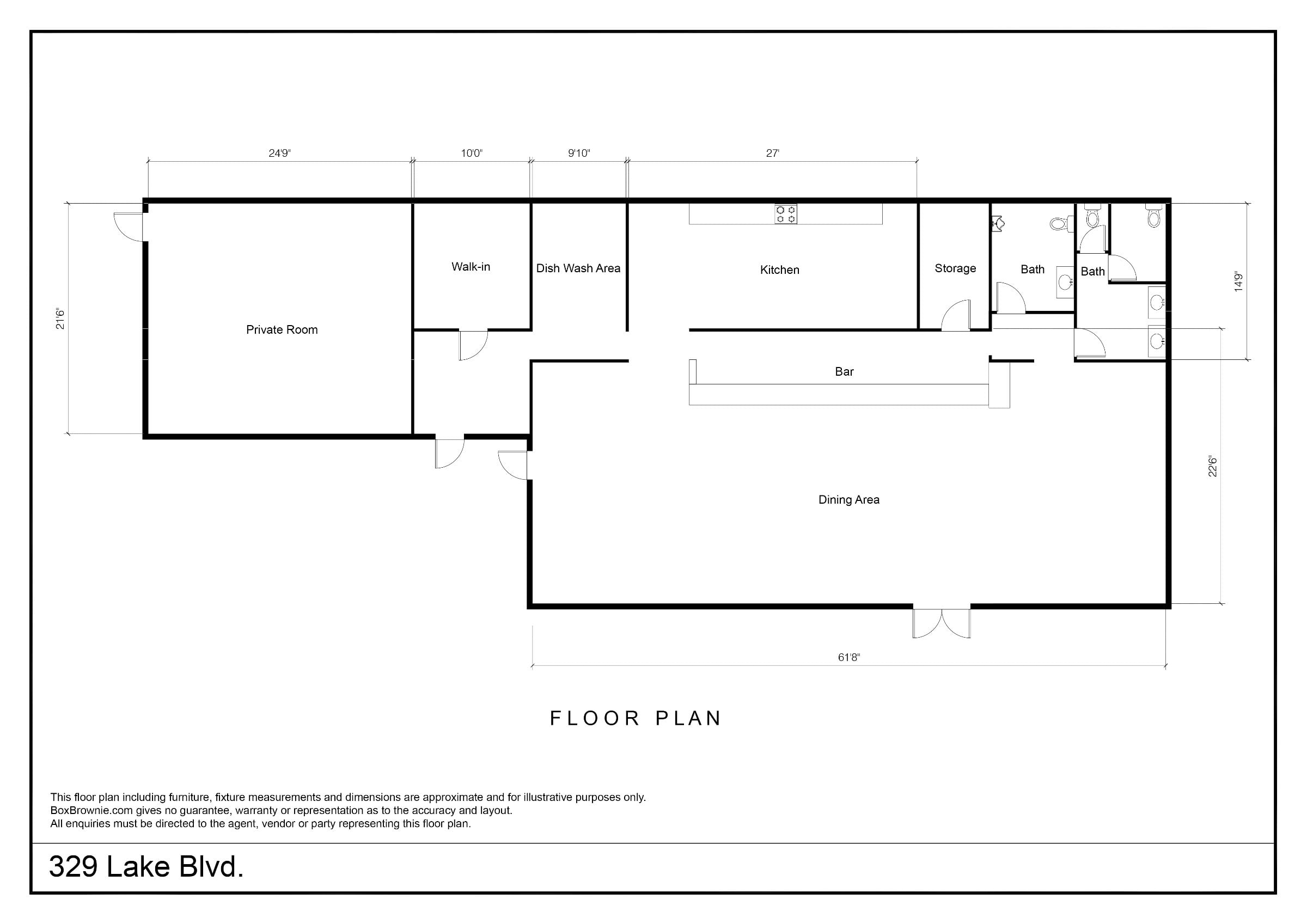 Turnkey Restaurant & Bar Opportunity - Thumbnail 1
