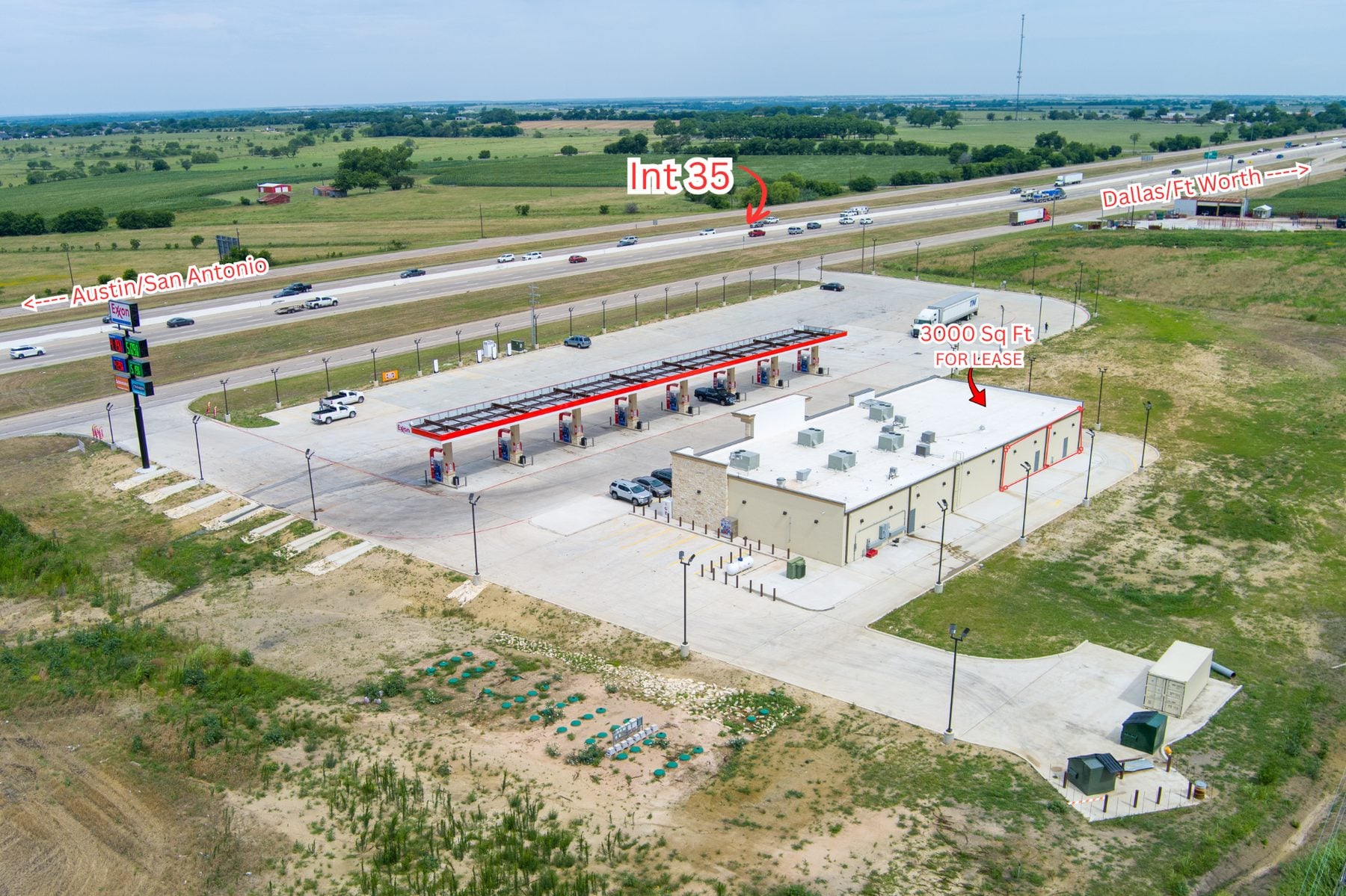3,000 SF Drive-Thru Retail Space | West, TX