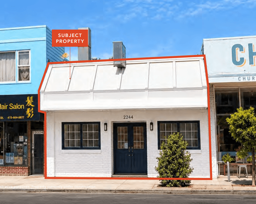 A ±2,950 SF Outer Sunset Second-Gen Restaurant Building for Sale and Lease - Image 1