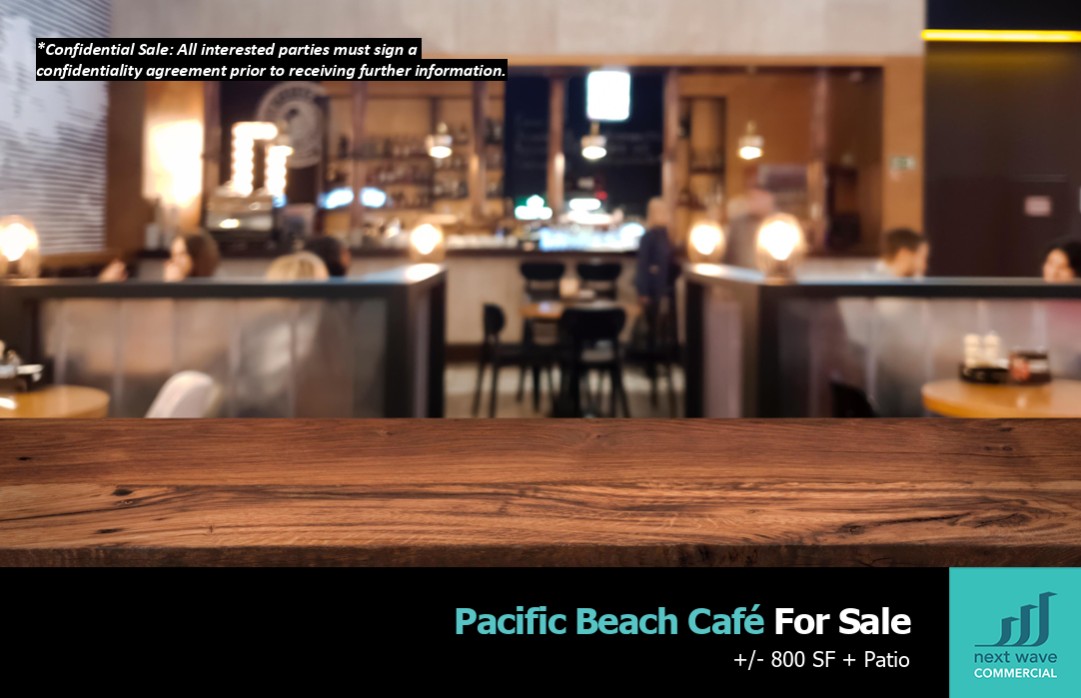 Pacific Beach Café For Sale - Image 1